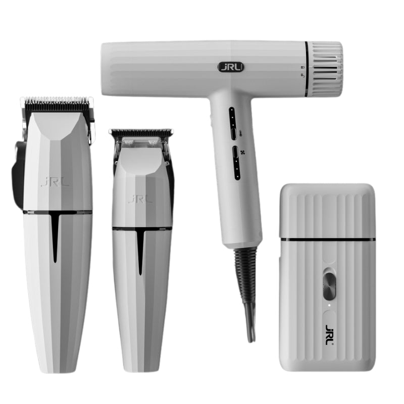 JRL Ghost Onyx Clipper, Onyx Trimmer, 2020H Dryer and Onynx Shaver Set