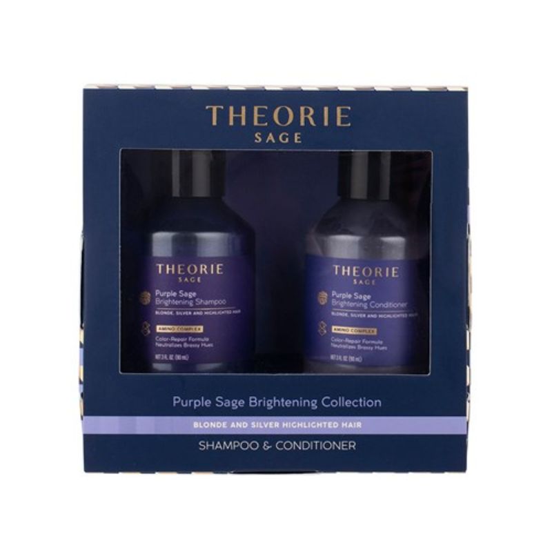 Theorie Purple Sage Brightening Travel Set