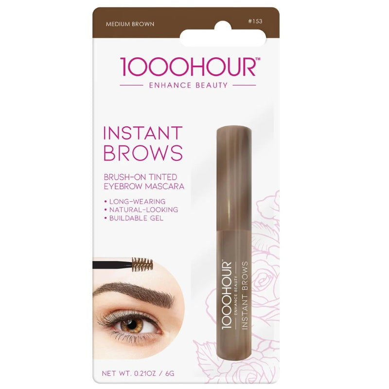 1000 Hour Instant Brows Mascara - Medium Brown