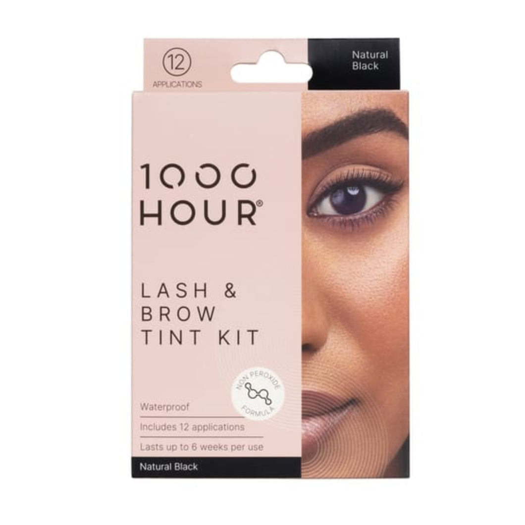 1000 Hour Lash & Brow Non Peroxide Dye Kit  Black