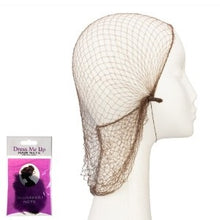 Load image into Gallery viewer, Dress Me Up Slumber Hair Net Brown 2 Pack
