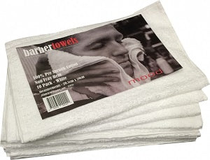 In Mood Barber Towels White 10