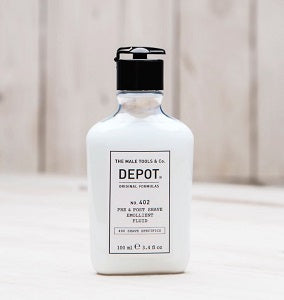Depot 402 pre & Post Shave Emollient Fluid 100ml