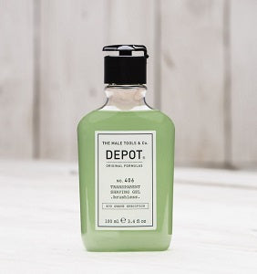 Depot 406 Transparent Shaving Gel Brushless 100ml