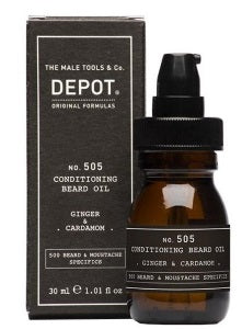 Depot No. 505 Conditioning Beard Oil Ginger & Cardamom 30ml