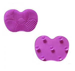 Crown Brush Cleaning Mat Pink
