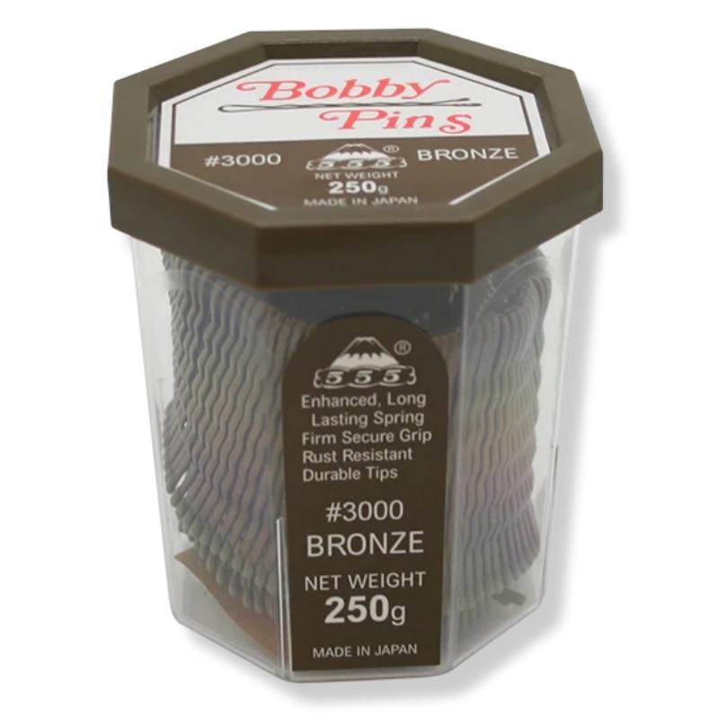 555 Bobby Pins 2 Inch (51mm) No.3000 Bronze 250gms