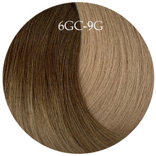 Load image into Gallery viewer, Showpony 20' Human Hair Skin Weft Tape 6GC-9G Warm Copper Beige Ombre