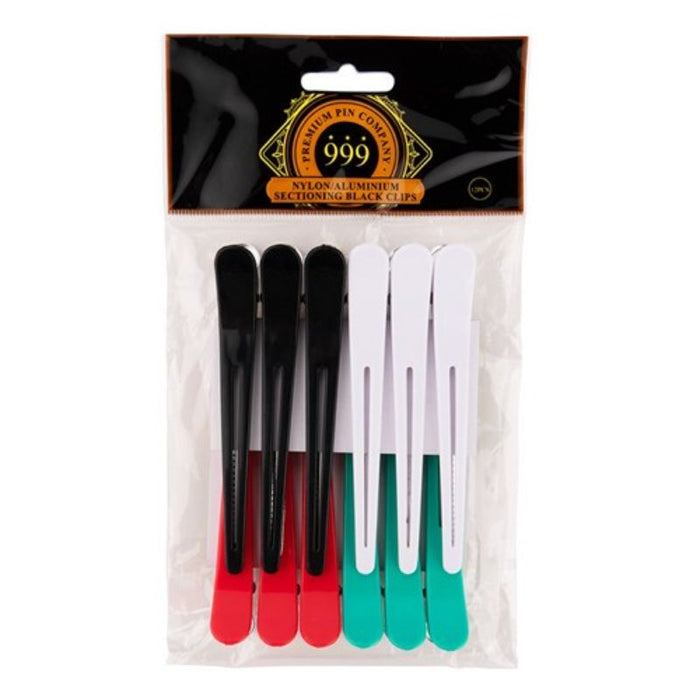 999 Sectioning Clips Nylon Aluminium 12 Pack
