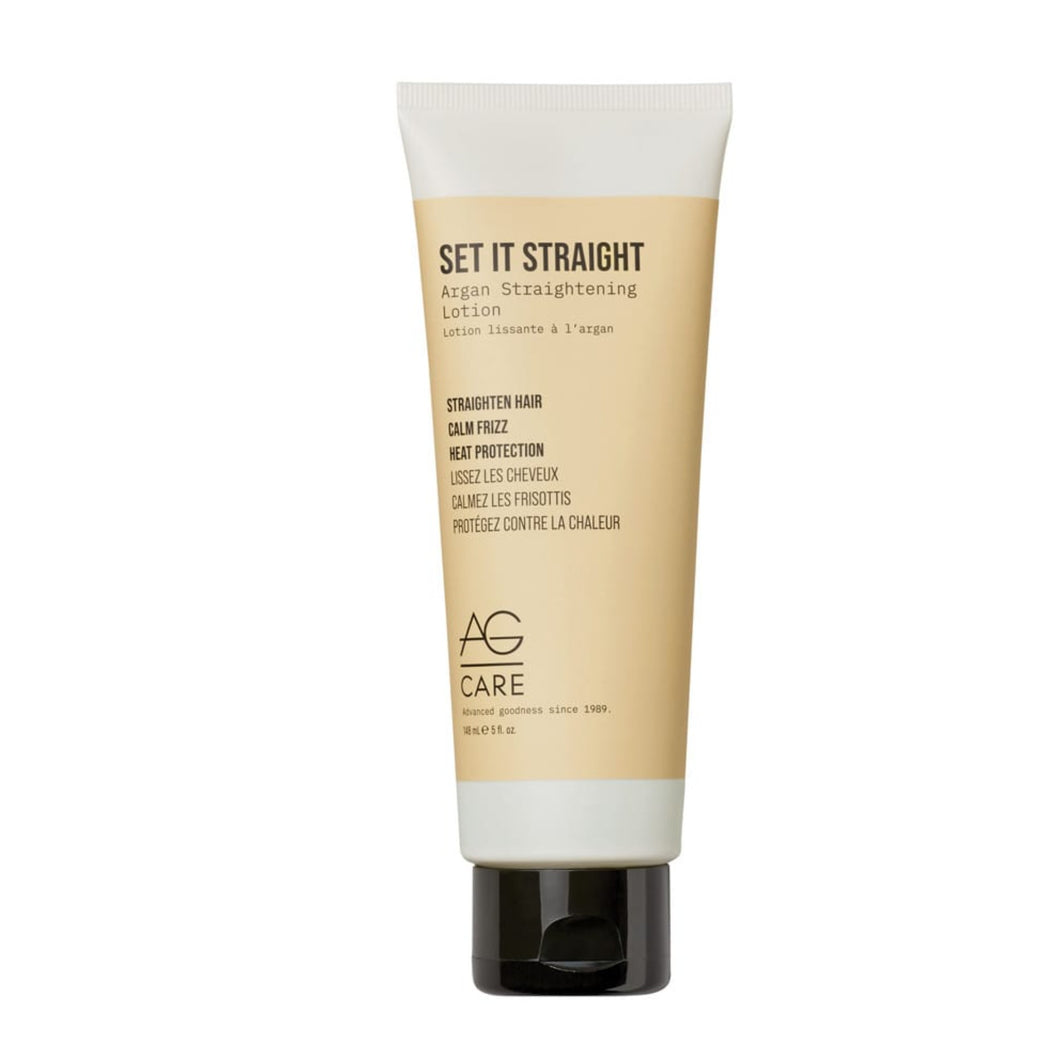 AG Care Set It Straight Argan Straightening Lotion 148ml