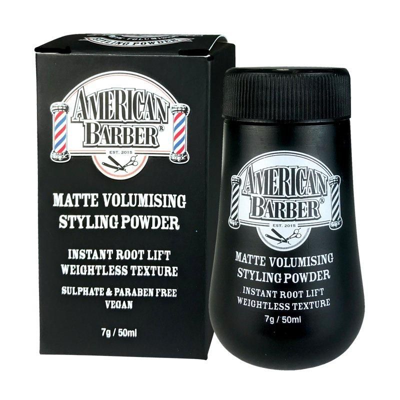 American Barber Matte Volumising Styling Powder 50ml