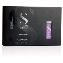 Load image into Gallery viewer, Alfaparf Semi Di Lino Sublime Illuminating Shine Lotion 12x13ml