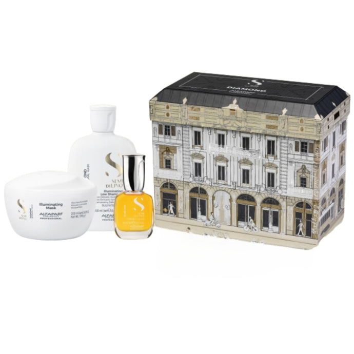Alfaparf Walking Around Milano Semi Di Lino Holiday Set - Diamond