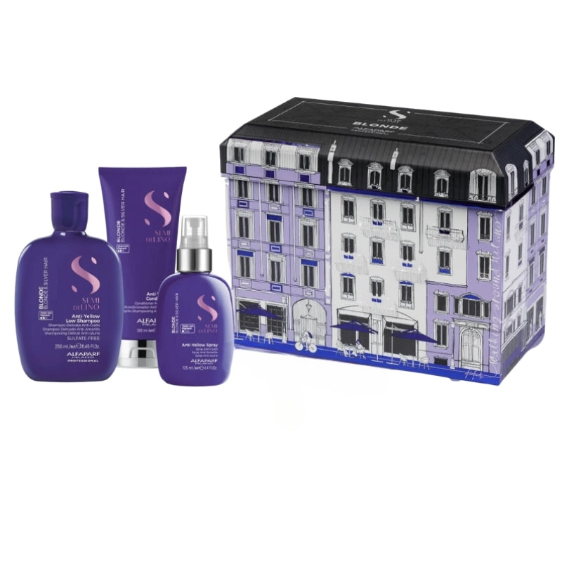 Alfaparf Walking Around Milano Semi Di Lino Holiday Set - Blonde