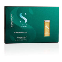 Load image into Gallery viewer, Alfaparf Semi Di Lino Reconstruction SOS Emergency Oil 6x13ml