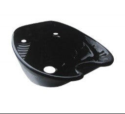 Atlantis Black Ceramic Basin