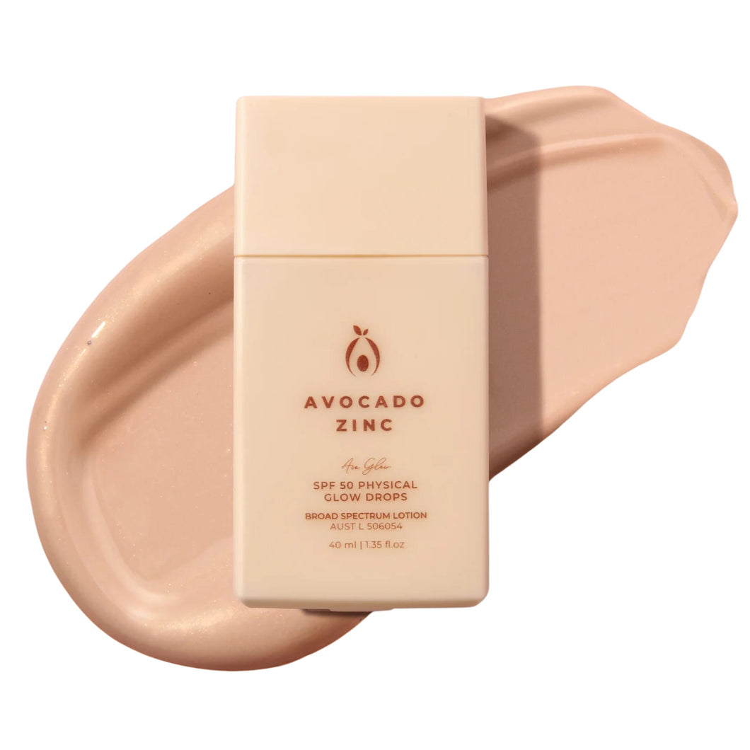 Avocado Zinc SPF 50 Physical Glow Drops 40ml