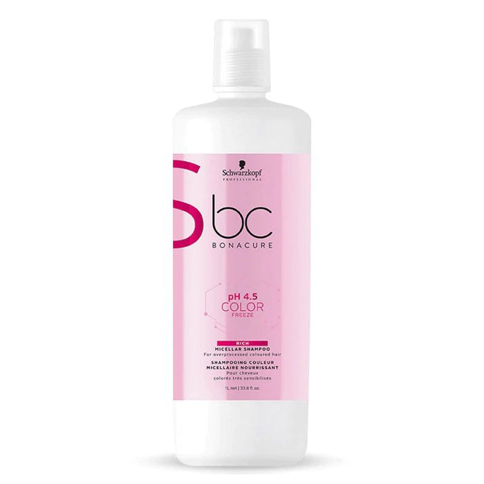 Schwarzkopf BonaCure Clean Performance pH 4.5 Color Freeze Shampoo 1L