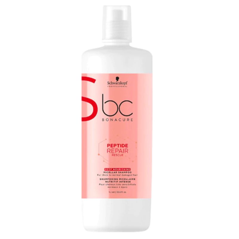 Schwarzkopf BonaCure Clean Performance Repair Rescue Shampoo 1L
