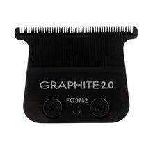 Load image into Gallery viewer, BabylissPro Graphite T-Blade 2.0mm Deep Tooth