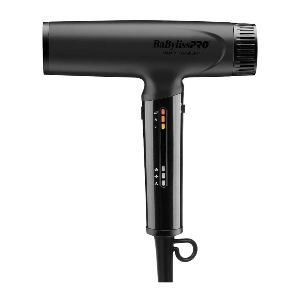 Babyliss Pro Nano Light Ionic Hair Dryer Black