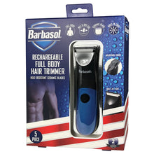 Load image into Gallery viewer, Barbasol Rechargeable Full Body Hair Trimmer, Ceramic Blades