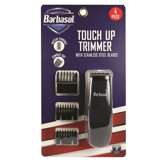 Barbasol Touch Up Trimmer, 4 Piece Set