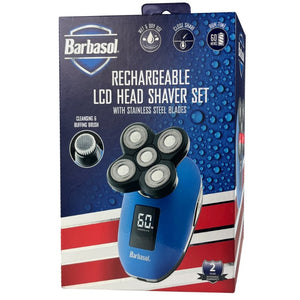 Barbasol LCD Head Shaver Set