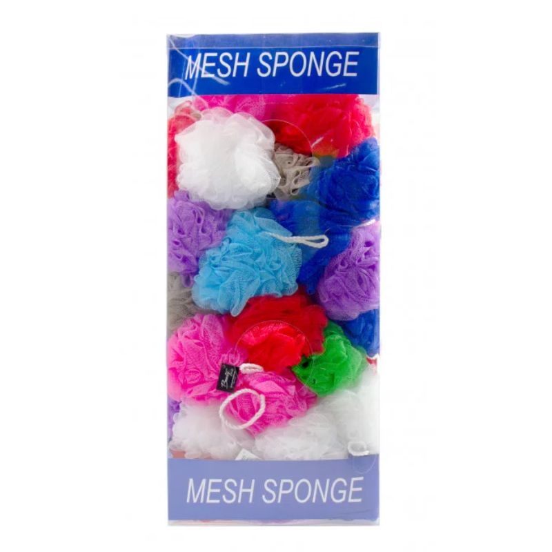Bath and Shower Sponge Assorted Colours