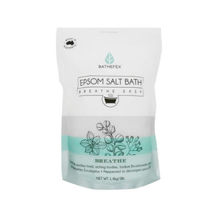 Bathefex Epsom Salt Bath Breathe Easy 1.4kg