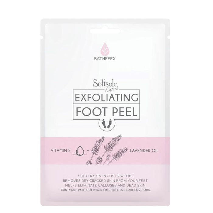 Bathefex SoftSole Express Exfoliating Foot Peel