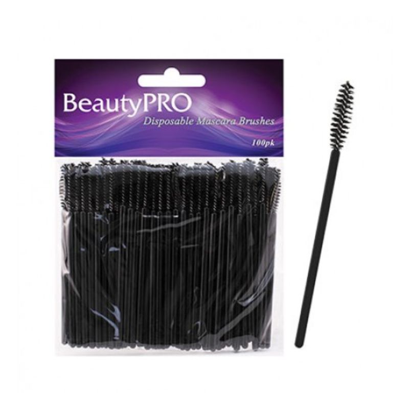 Beauty Pro Disposable Mascara Brush 100pk 125645