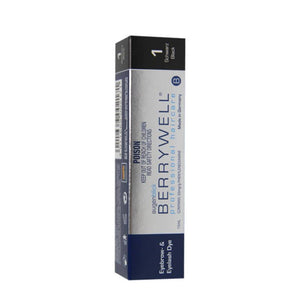 Berrywell Eyebrow Eyelash Tint Black 15ml