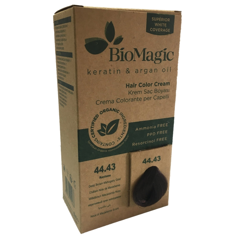 Bio Magic Hair Colour Deep Brown Mahogany Gold 44.43