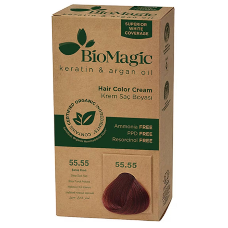 Bio Magic Hair Colour Deep Dark Red 55/55