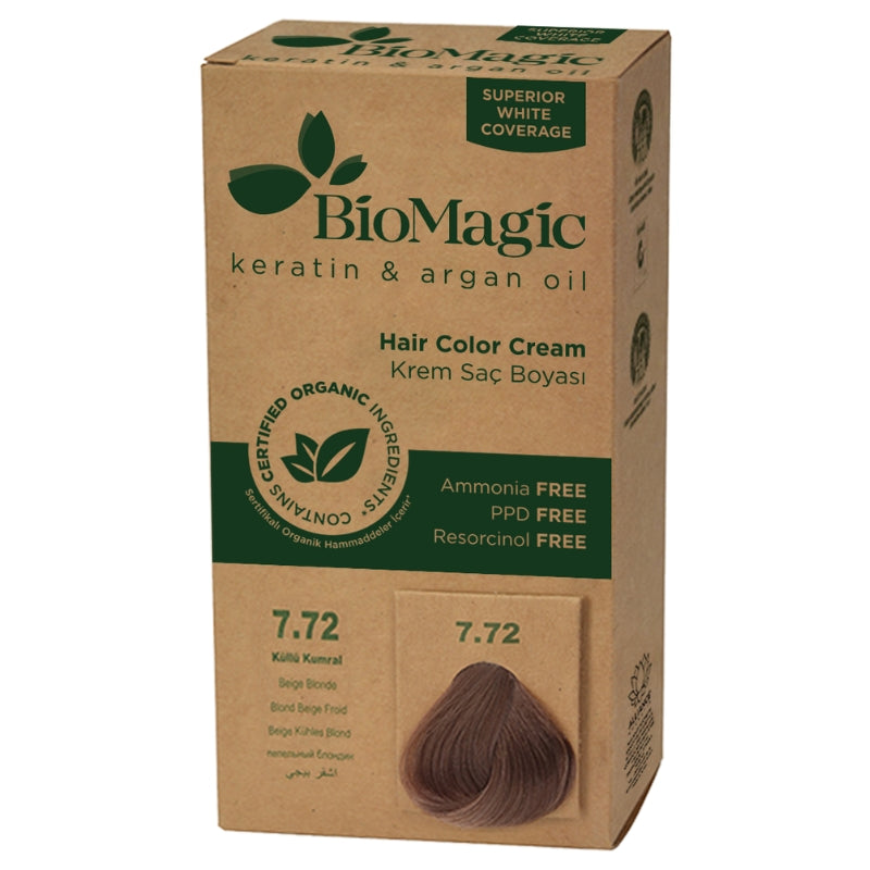 Bio Magic Hair Colour Beige Blonde 7.72