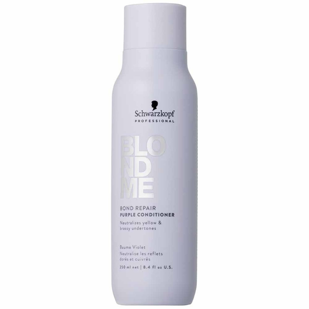 Schwarzkopf BlondMe Bond Repair Purple Conditioner 250ml