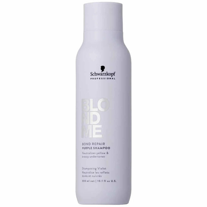 Schwarzkopf BlondMe Bond Repair Purple Shampoo 300ml
