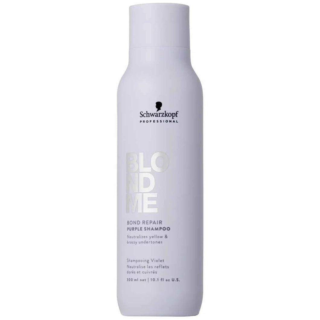 Schwarzkopf BlondMe Bond Repair Purple Shampoo 300ml