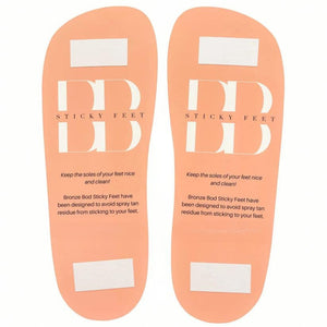 Bronze Bod Sticky Feet 25 Pairs