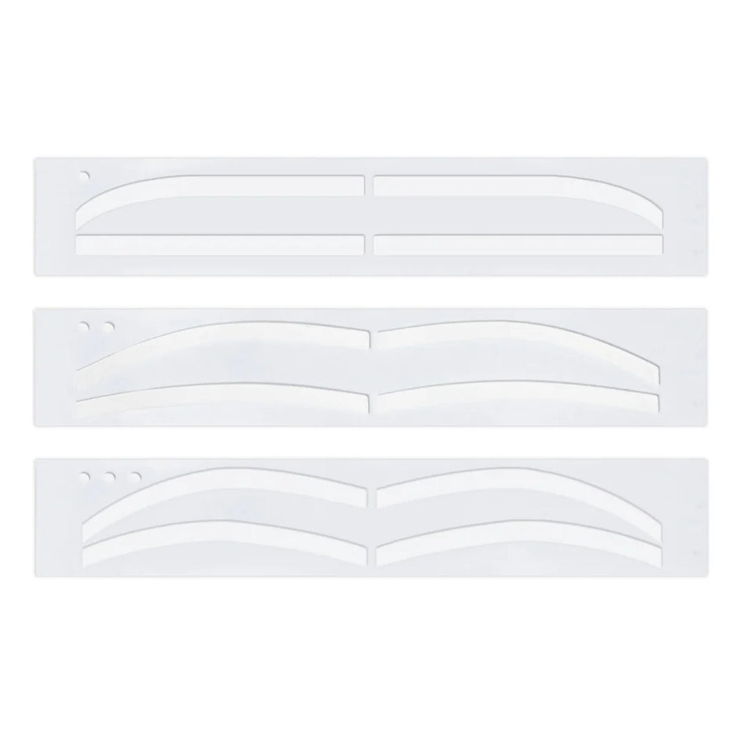 Brow Code Brow Stencils (3 shapes / 6 pieces)