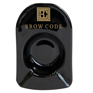 Brow Code Glass Mixing Dish