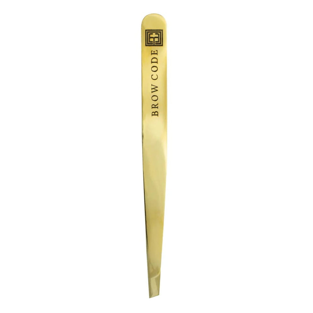Brow Code Slant Precision Tweezers