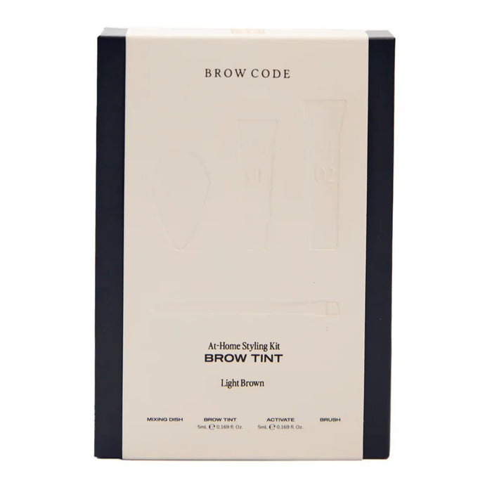Brow Code Tint Kit Light Brown
