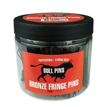 Load image into Gallery viewer, Bull Pins Fringe Pins Bronze 45mm 150g