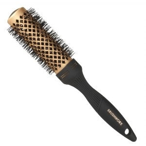 Brushworx Gold Ceramic Medium Hot Tube Brush 50mm