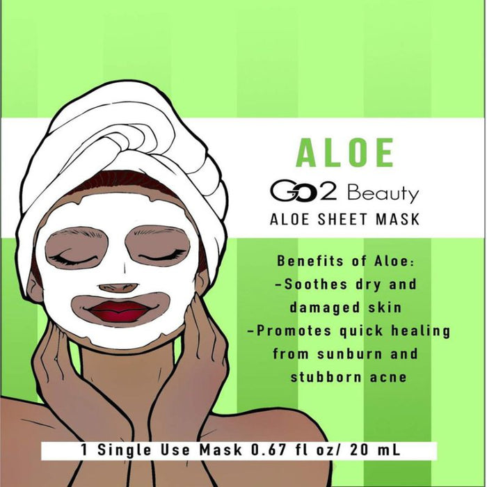 Crown Brush Aloe Sheet Mask