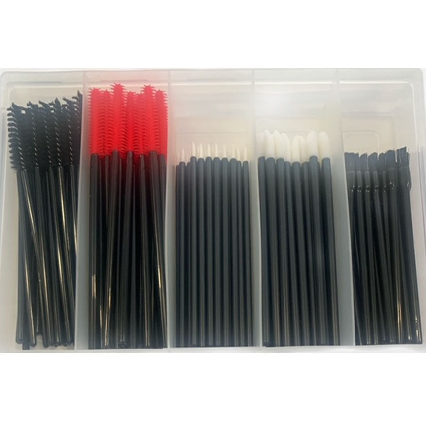 Crown Brush Disposable 5 Pack With Case