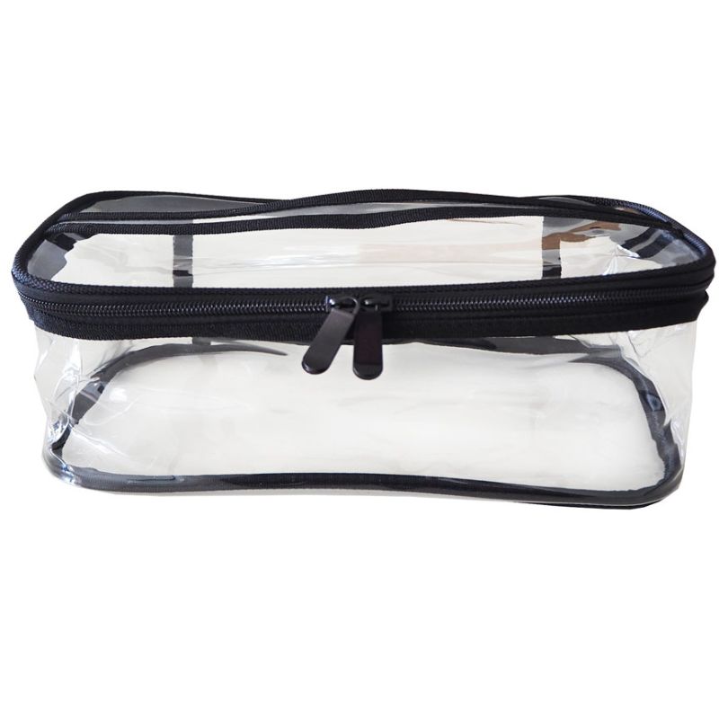 Crown Brush Clear Rectangle Case Large