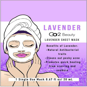 CB Lavender Sheet Mask